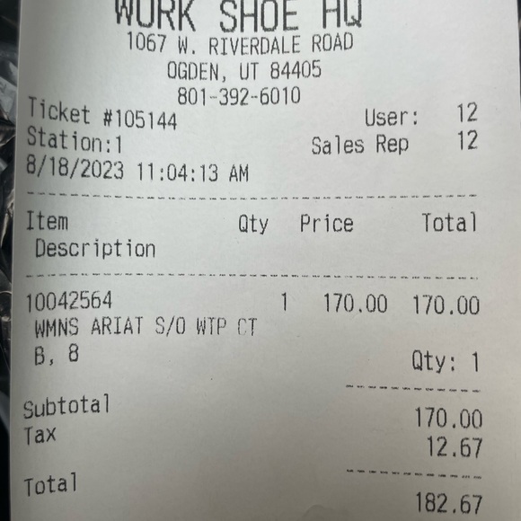 NEW - Ariat Work Boots - Aged Honey - Women’s 8 - Picture 8 of 15